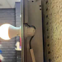 آیینه لامپ دار آرایشگاه|آرایشگاه و سالنهای زیبایی|اندیشه, اندیشه فاز ۱|دیوار