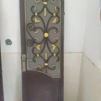 درب حال آهنی سالم بدون پوسیدگی