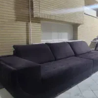 مبل مشکی مخمل مخصوص محل کار