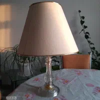 آباژور رو میزی پایه کریستالی|چراغ خواب و آباژور|پردیس, فاز ۱۱|دیوار