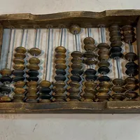 چرتکه چوبی عتیقه