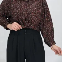 شومیز پلنگی پری مدل 10374