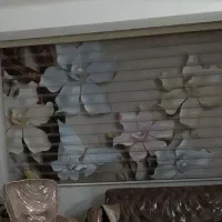 پرده زبرا سه بعدی / پرده درب و پنجره کشویی
