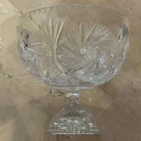 میوه خوری بوهمیا و شمعدون مدل خورشیدی