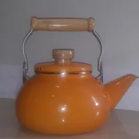 کتری و قوری لعابی مدل روسی