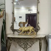 اینه و میز کنسول برنز