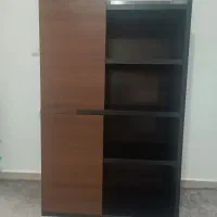 کمد و جا کتابی دو منظوره مارک سنا چوب