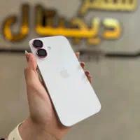 آیفون ۱۶نرمال سفید ch(دوسیم کارت)حافظه۱۲۸ کارکرده|موبایل|ماسال, |دیوار