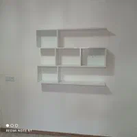 استند دیواری ام دی اف قفسه|کتابخانه، شلف، قفسههای دیواری|تاکستان, |دیوار