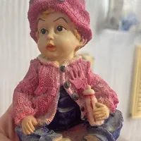 دو عدد مجسمه پلی استر
