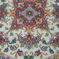 فرش گرد دستبافت (۱×۱) رج ۴۰ خطیبی|فرش|تبریز, |دیوار