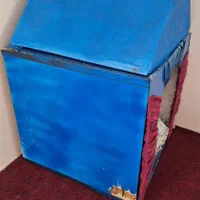 خونه سگ یا گربه چوبی