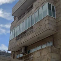 بالکن شیشه وupvc