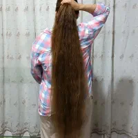 موی رنگ شده ۱۰۰ سانت