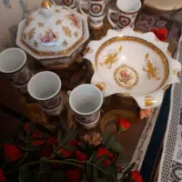 سوپ خوریهای گل سرخی زیبا و پرگل