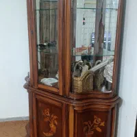 بوفه چوبی دو تیکه