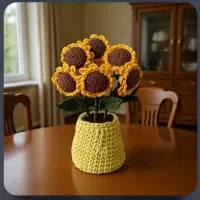 هنر  بافتنی خانه