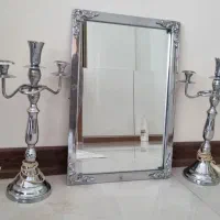 آیینه و شمع دان