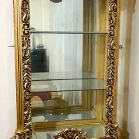 بوفه تمام چوب کنده کاری