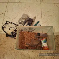 آکواریوم کامل|ماهی|فلاورجان, |دیوار