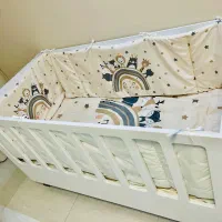 سرویس تخت و کمد کودک نو|تخت و سرویس خواب|گرگان, |دیوار