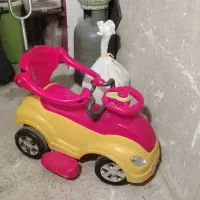 ماشین 4 چرخ دسته دار