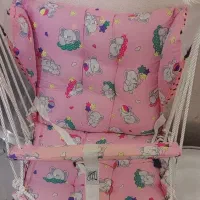 تاب کودک دو رو همراه پایه ی تاب
