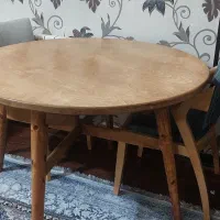 میز نهارخوری بدون صندلی جنسش چوب راش|میز و صندلی غذاخوری|شیراز, محراب|دیوار