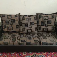 مبل ۷ نفره راحتی کاناپه ب همراه گل میز