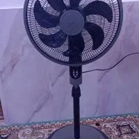 پنکه هفت پره کنترلی درحدنو ظروف استیل قدیمی بشقاب