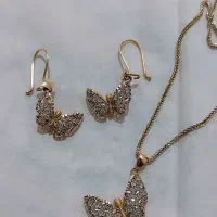 نیم ست پلاک گوشواره