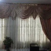 پرده دست دوم|پرده، رانر، رومیزی|فولادشهر, B6|دیوار