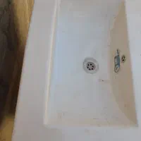 سنگ روشویی ۲ عدد با میز پی وی سی|لوازم سرویس بهداشتی|چهاردانگه (تهران), |دیوار