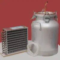 دستگاه گلابگیر عرقگیر تقطیر سایز ۱۰ لیتری خانگی