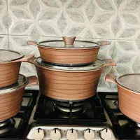 سرویس قابلمه ۱۳ پارچه نو|ظروف پختوپز|قرچک, پویینک|دیوار