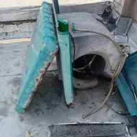 کولر آبی 5500 موتور یک دوم اسب، روشن آماده سرمادهی