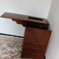میز چرخ خیاطی چوبی