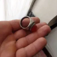 انگشتر ۳۰ گرم عقیق کربلا نظر کرده مهدی