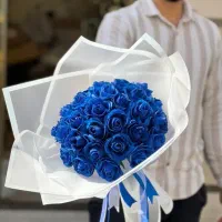 دسته گل روبانی و باکس