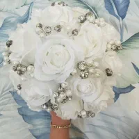 دسته گل عروس مصنوعی