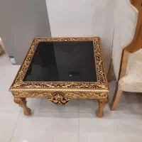 مبل استیل سلطنتی ۷ نفره با ناهارخوری|مبلمان خانگی و میز عسلی|محمدشهر, ولدآباد|دیوار