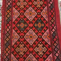 گلیم دست بافت قدیمی
