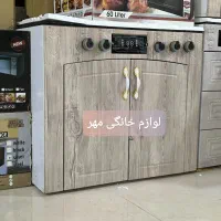 اجاق نگین پارس 5 شعله صفحه لعاب چدن با گارانتی|اجاق گاز و لوازم برقی پخت‌وپز|مشهد, طلاب|دیوار