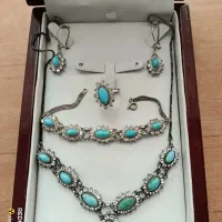 سرویس بسیار زیبای فیروزه زنانه