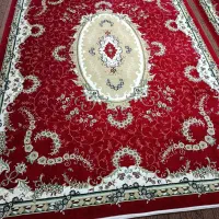 فرش ماشینی قرمز12متری|فرش|میانه, |دیوار