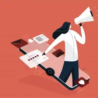 خانم جهت بازاریاب با حقوق عالی