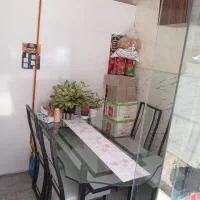 میز ناهار خوری شیشه ای