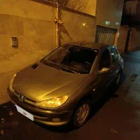 پژو 206تیپ2خاکستری