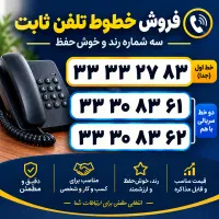 خط تلفن ثابت/ رند و خاص / خوش حافظه