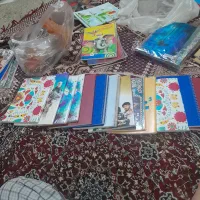 دفتر ۲۰۰و۱۰۰و۸۰و۶۰و۵۰و۴۰ نقاشی وزبان موجود میباشد|لوازم التحریر|تهران, طیب|دیوار
